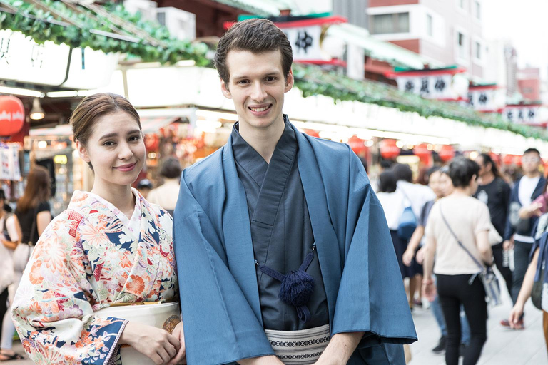 Tokyo: Guided Walking Tour with Kimono Experience