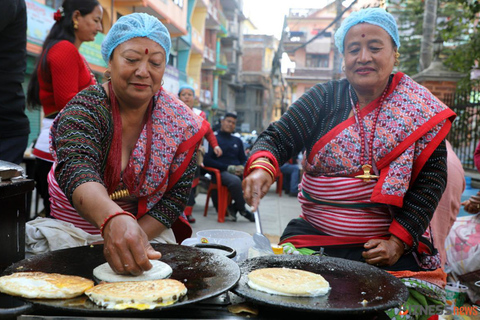 Tokha: Saturday Market & Fair Food Hunt Experience