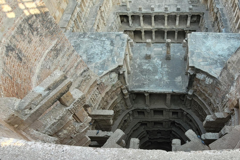 Drop Udaipur From Ahmedabad with Visit Rani Vav & Sun Temple Private Tour with AC Transportation and Dedicated Driver.