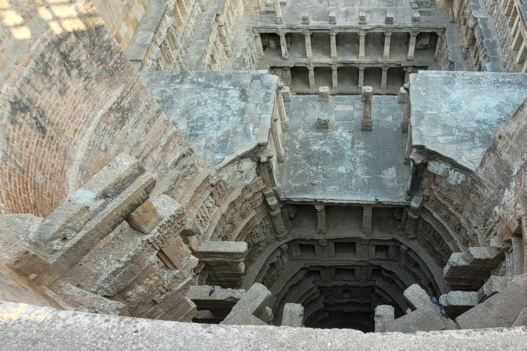 Drop Udaipur From Ahmedabad with Visit Rani Vav & Sun Temple Private Tour with AC Transportation and Dedicated Driver.