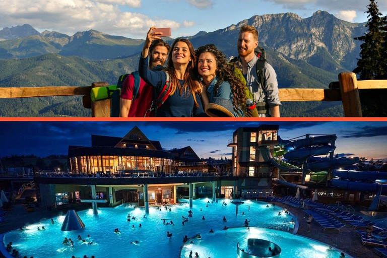 Cracovie : Zakopane, piscines thermales des Tatras et dégustation locale