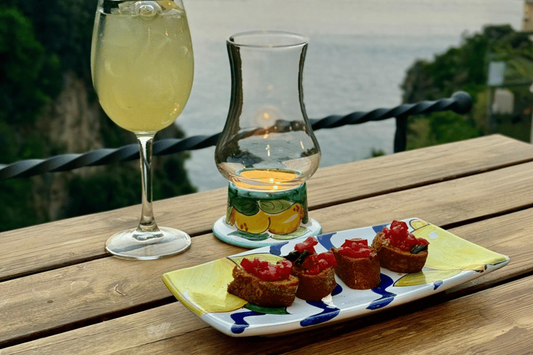 Amalfi Coast: Fiat 500 Jolly Tour with Lemon Grove Visit Sunset - No Lemon Grove
