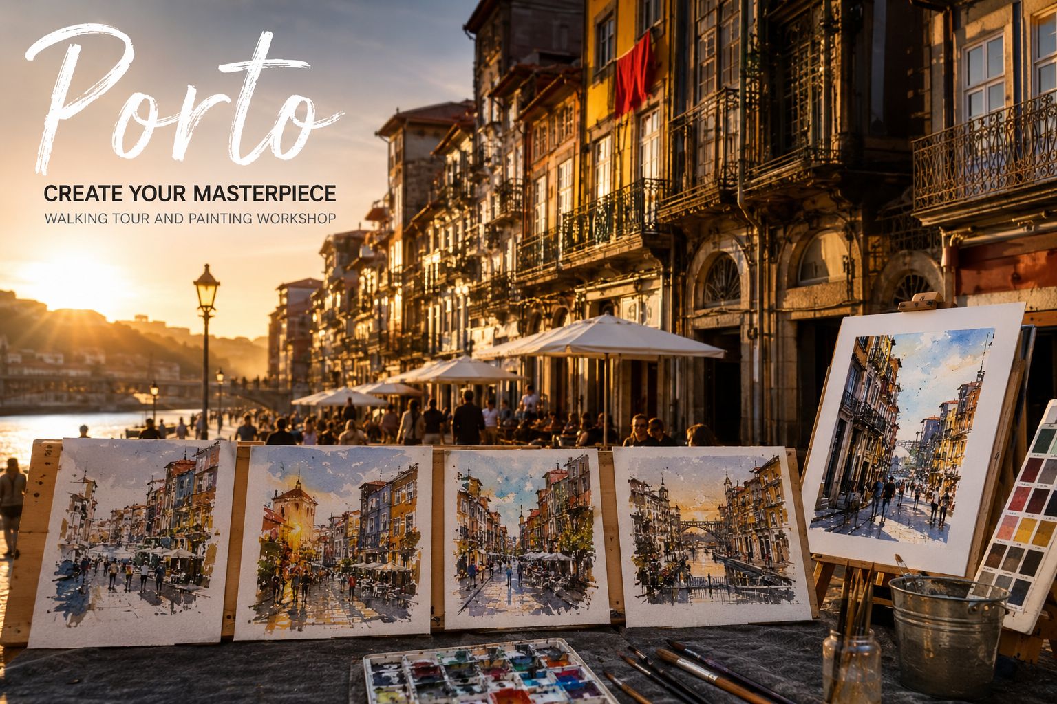 Porto: Rundgang und Malworkshop