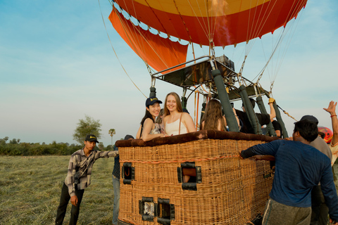 From Krong Siem Reap: Angkor Hot Air Balloon Ride w/ Pickup