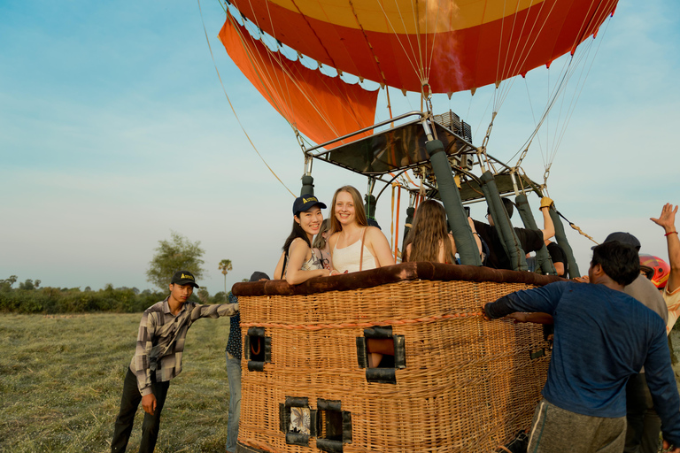 Van Krong Siem Reap: Angkor Luchtballonvaart met ophaalservice