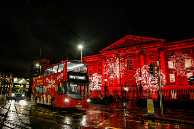 都柏林：城市观光圣诞灯饰之旅