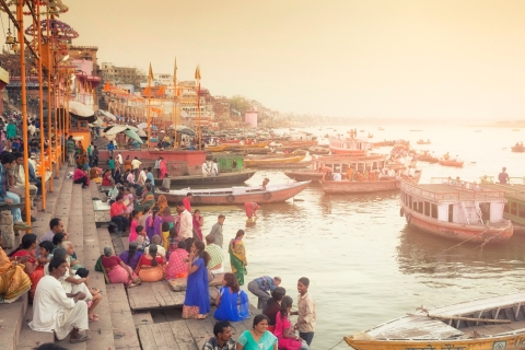 Varanasi: Bootsfahrt, Akhada-Besuch und Heritage Walk