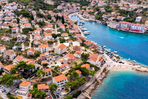 From Omiš: 3 island Tour-Blue Lagoon, Šolta, Brač with Lunch