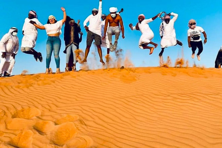 Doha :Desert Safari With Quad Bike, Camel Ride, SandBoarding