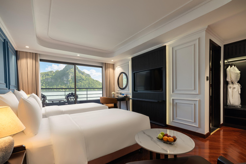 Ha Long Bay on A Luxury 6-star Cruise 2D1N and 3D2N HA LONG BAY 3D2N & SHARED TRANSFER (ROUND TRIP)