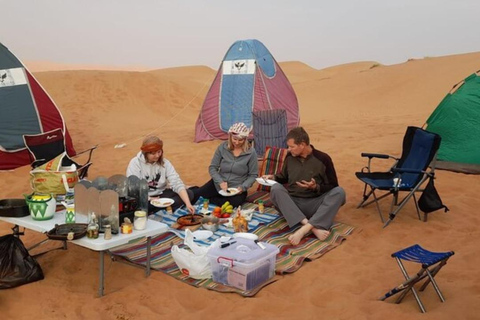 3-Day Oman Adventure: Wadis, Desert Camping & Meals by Guide