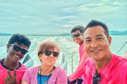 Excursion en bateau rapide avec palmes dans les îles Phi Phi et Khai