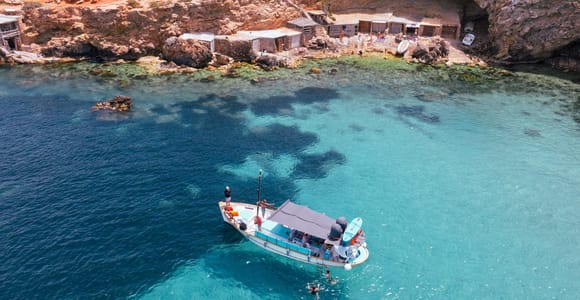 Ibiza: October Boat Trip with Drinks and Water Sports