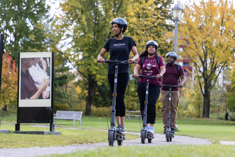 Visite guidée de l&#039;heure d&#039;or en scooter électrique - Vieux-Québec et Beach Break