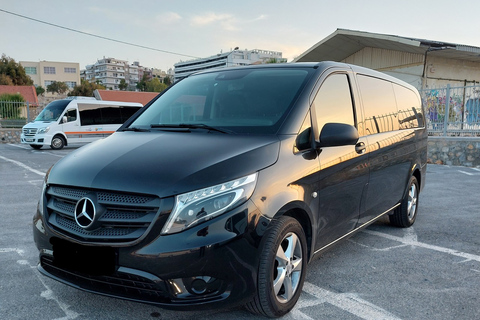 Kreta: privétransfer van of naar havens en luchthavens (Mercedes)Enkele reis tussen Chania / Heraklion en Noord-Rethymno