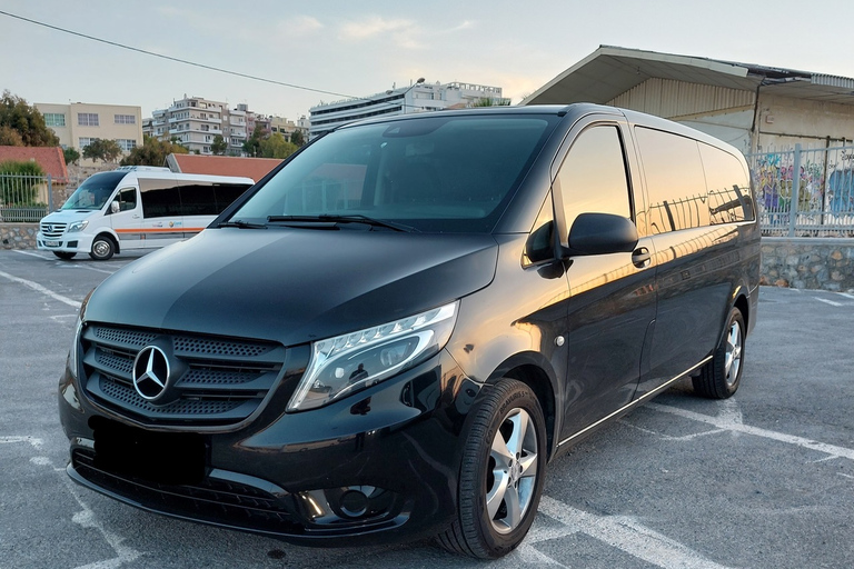 Kreta: privétransfer van of naar havens en luchthavens (Mercedes)Enkele reis tussen Chania / Heraklion en Noord-Rethymno