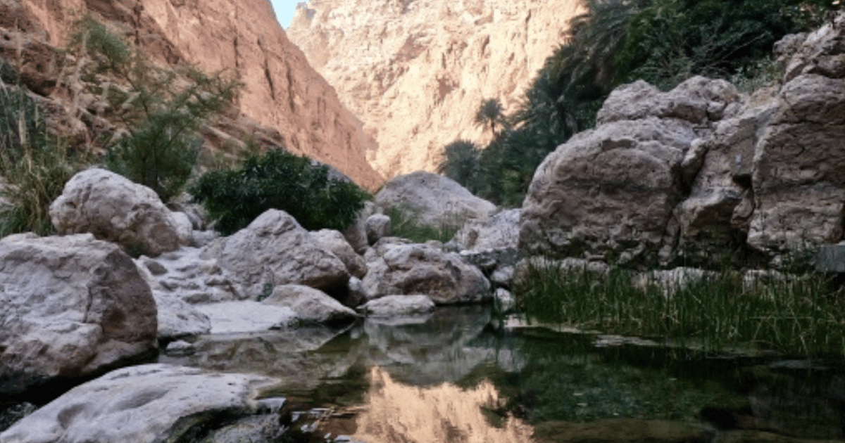 Muscat: Wadi Shab & Bimmah-Sinkhole... | GetYourGuide