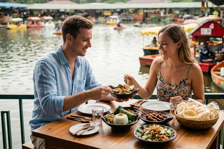 Jakarta to Bandung: Whoosh Train, Tea & Floating Market Bandung : Highlands & Floating Market Day Tour from Jakarta