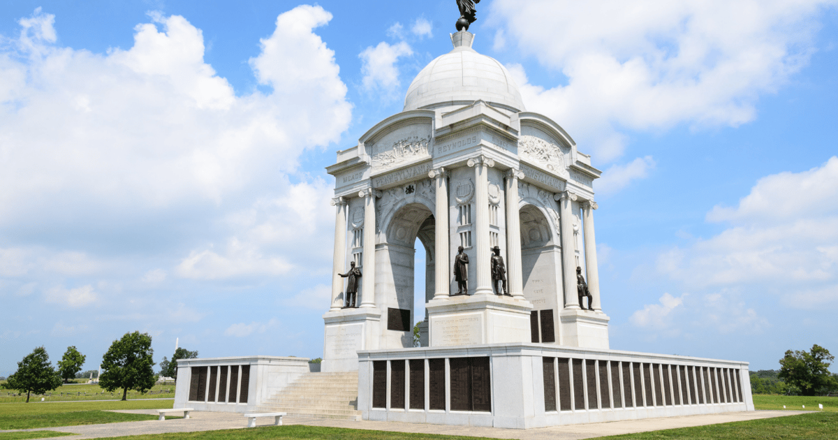 Gettysburg Battlefield SelfGuided Driving Tour GetYourGuide