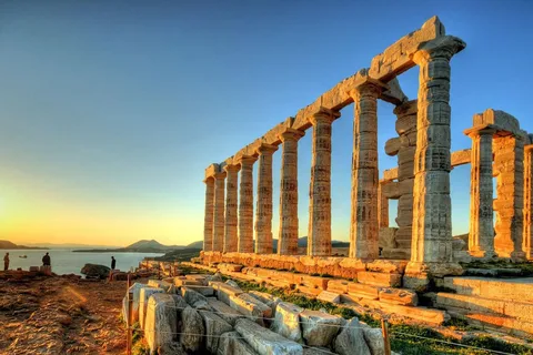 Excursion privée au Cap Sounio et sur la Riviera athénienne avec prise en charge