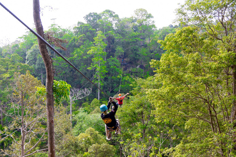 Phuket: Rainforest Eco Zipline Expedition 32 Platforms