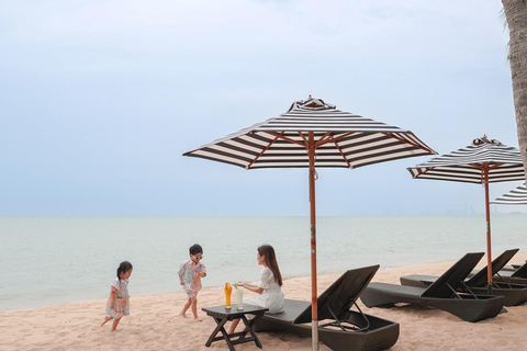 Día completo en la playa de Pattaya con almuerzo Halal y puesta de sol en la azoteaÚnete a la playa de Pattaya con un almuerzo Halal y una puesta de sol en la azotea