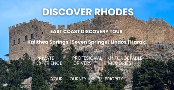 Rhodes: East Coast Discovery Private Road Trip