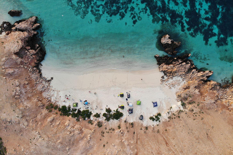 Omán: Excursión de snorkel a la isla de Daymaniyat con equipo incluido.Omán: Excursión de snorkel a la isla de Daymaniyat con equipo incluido
