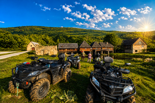 Otočac: Gacka Valley Quad ATV Adventure from Otočac
