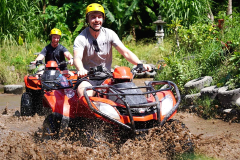 Ubud: Mud, Jungle & Tiger Cave ATV Ride with Lunch Single ATV Ride with Ala Carte Lunch