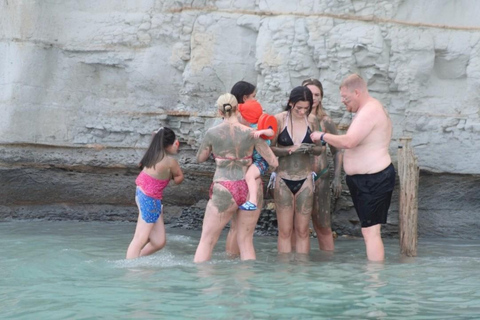Alanya: Green Canyon Boat, Cabrio Safari and Mud Bath Tour Side : Green Canyon Boat, Cabrio Safari and Mud Bath Tour