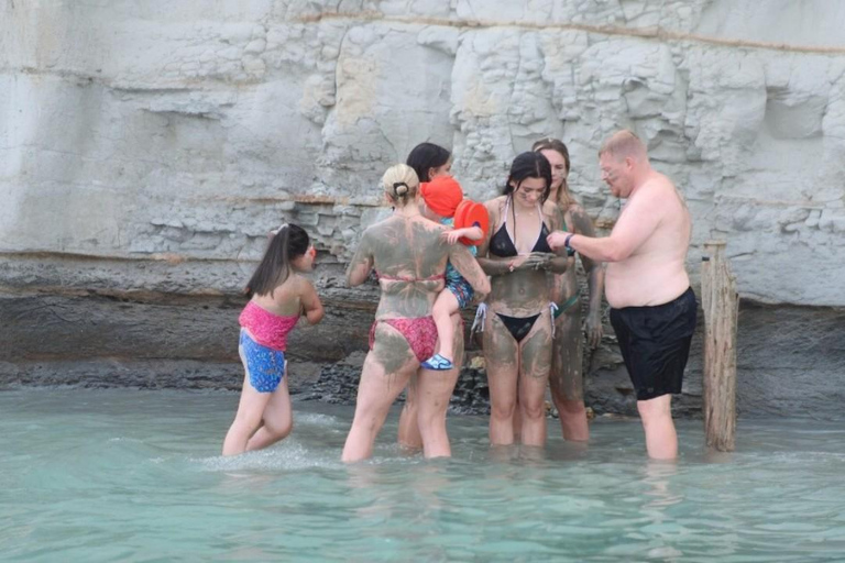 Alanya: Green Canyon Boat, Cabrio Safari and Mud Bath Tour Side : Green Canyon Boat, Cabrio Safari and Mud Bath Tour