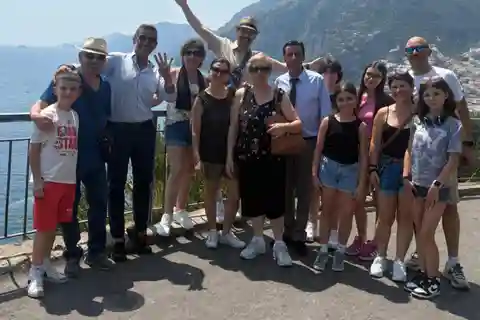 Den bästa överföringen från Neapel till Positano