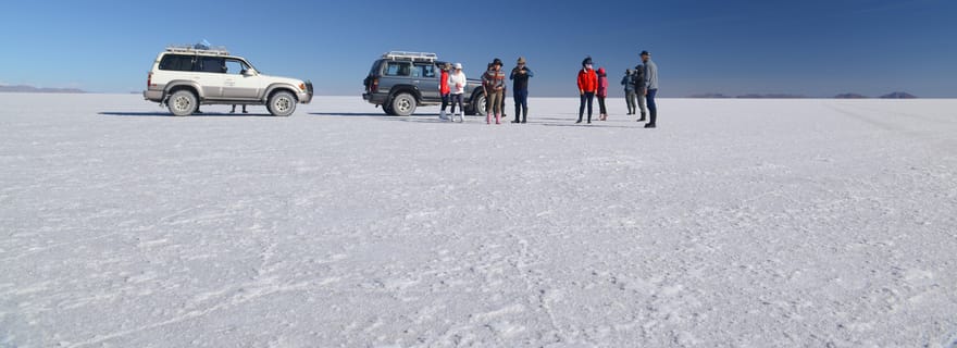 De La Paz à La Paz : Visite nocturne des salines d'Uyuni 1D + bus de nuit