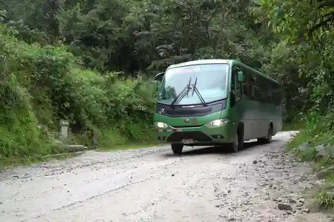 Van Aguas Calientes: retourbusticket naar Machu Picchu