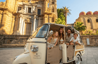 Tour mit dem Ape Tuk Tuk in Palermo