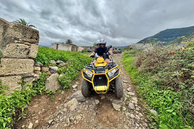 Puerto de la Cruz: Quad Tour with Off-Road Route, Viewpoints & Photos Single Quad (1 person per quad)