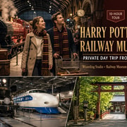 From Tokyo: Harry Potter & Railway Museum Private Trip