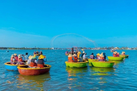 Hoi An : Bamboo Basket Boat Tour Includes Two-way Transfers Basket Boat Ride Without Lunch