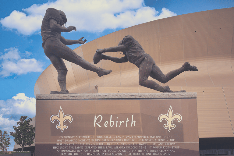 New Orleans: New Orleans Saints Football Game Ticket Regular Seating (High/Mid-Tier Seating with Panoramic Views)