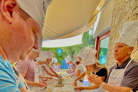 Sorrento: Authentic & Fun Cooking Class in a sea view Villa