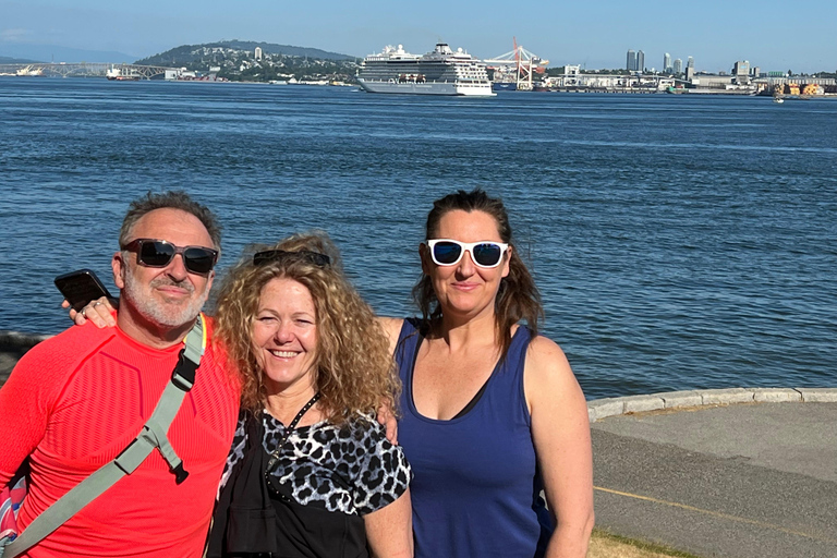 Visite guidée du front de mer de Vancouver en vélo/vélo