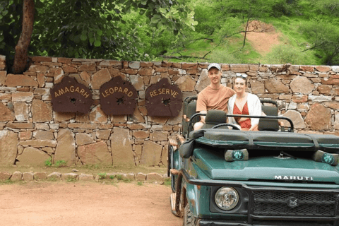 Jaipur: Same Day Jhalana Amagarh Leopard Safari Tour