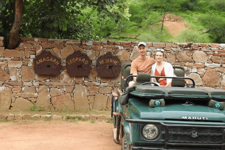 Jaipur: Same Day Jhalana Amagarh Leopard Safari Tour