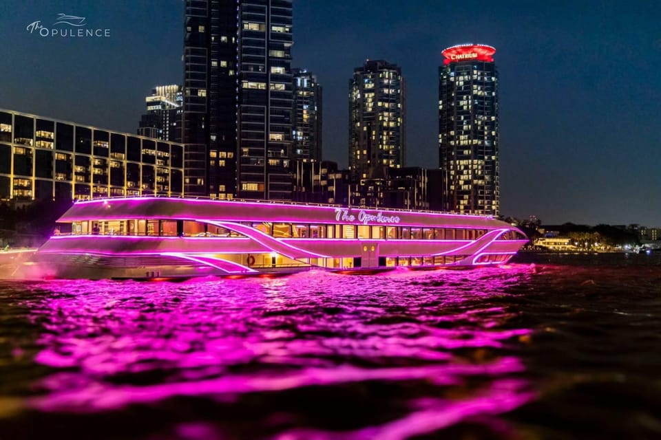 Bangkok: Opulence Luxury Chao Phraya Dinner Cruise | GetYourGuide