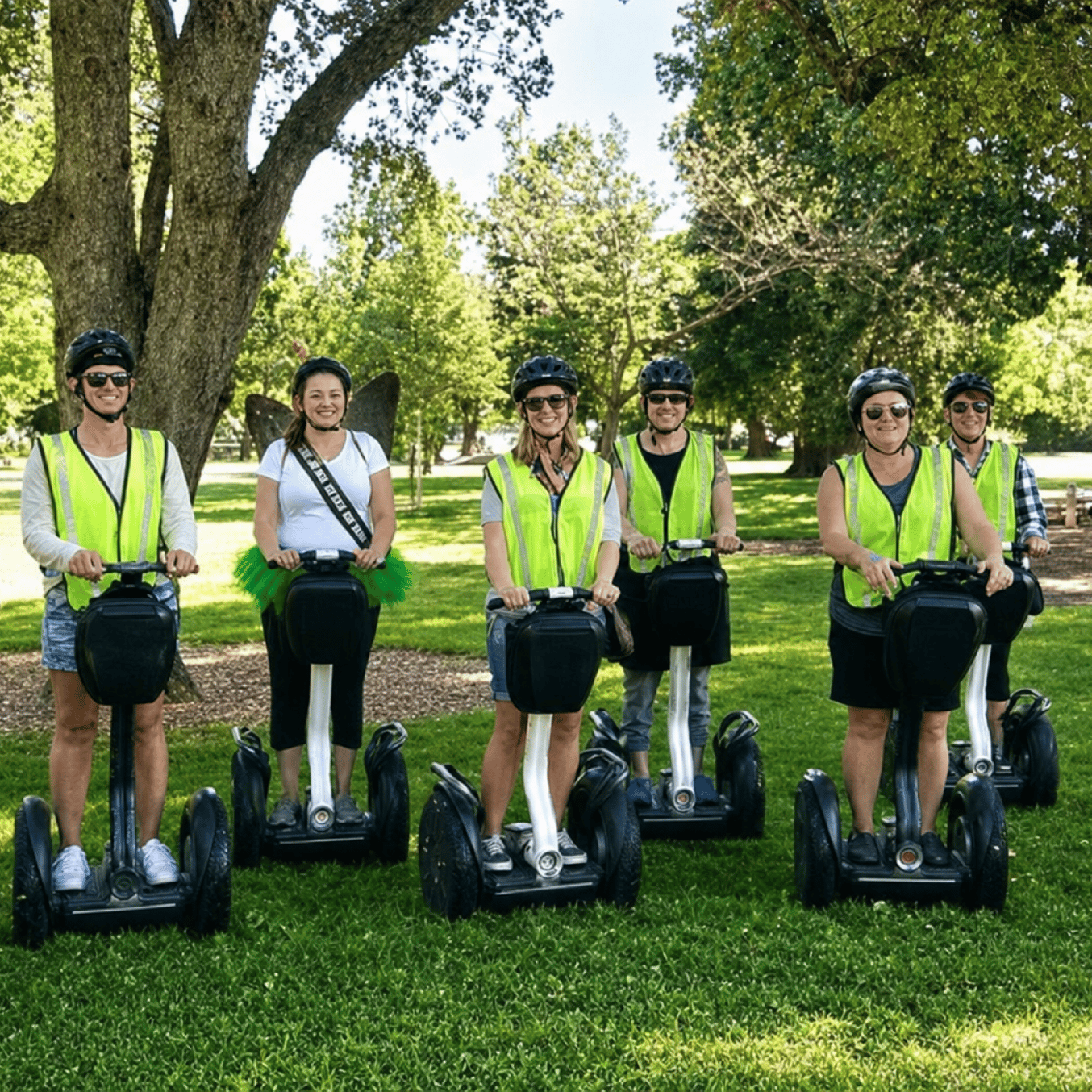 Napa: Segway-Tour durch die Altstadt, im Stadtzentrum und im Oxbow District