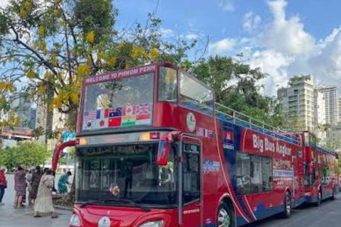 Phnom Penh: Sunset Cruise with Big Bus Angkor Tour Ticket Phnom Penh: Boat Sunset Cruise & FREE Big Bus Angkor tour