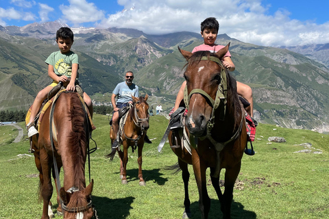 Private Stepantsminda: Dariali, Giant Sculptures, Waterfalls