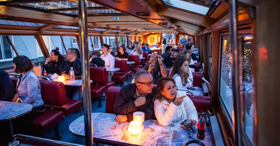 Afbeelding 24 van Amsterdam: Avondvaart met Wijn en Snacks