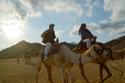 HRG: Jeep Safari with Quad, Buggy, Camel, Opt/ Dinner & show Mega Safari with Quad, Buggy, Camel ride & Bedouin camp